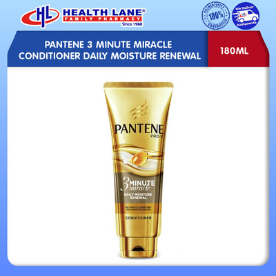 PANTENE 3 MINUTE MIRACLE CONDITIONER DAILY MOISTURE RENEWAL (180ML)